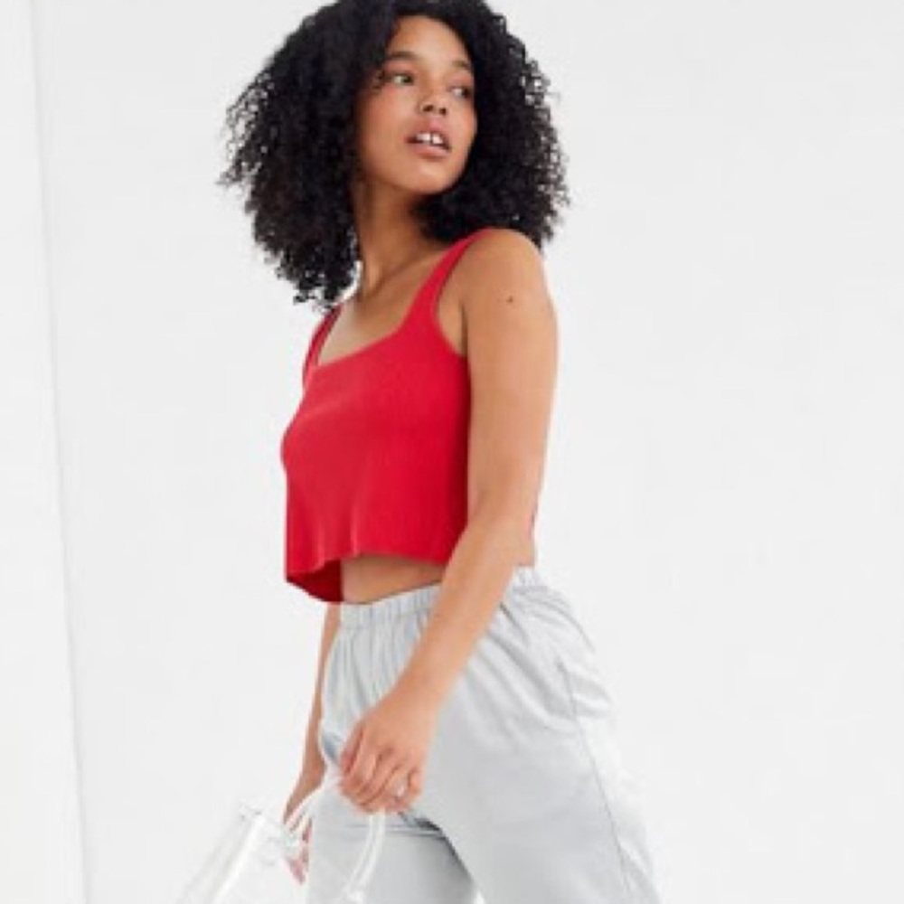 Tie back crop top
